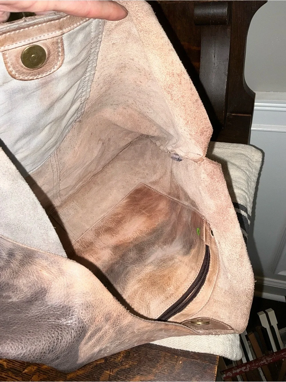 Bed Stu Leather Ariel Hobo Shoulder Bag Starry Night TD Tie Dyed Retail $249
